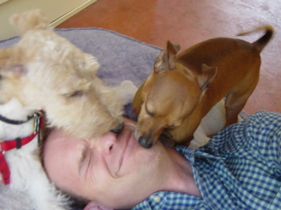 Sven with Eddie and Pogo